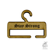 Minischalbgel "Big" aus Holz "Stay Strong"